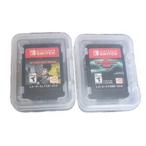 TWO GAMES - My Hero One's Justice 1 and 2 - Nintendo Switch - Cartridges Only